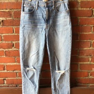Madewell High-rise Slim Cropped Boyfriend Jean